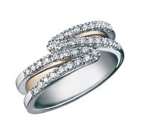 Anello Salvini Donna Guepiere in Oro rosa Diamante 20018492-15